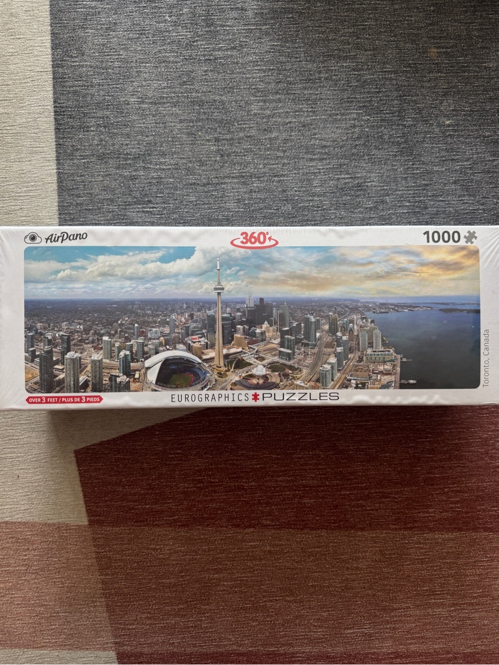 Eurographics Puzzles - 360° Toronto Aerial 1000-Piece Jigsaw Puzzle